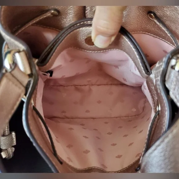 Kate Spade Marti Studded Bucket Bag in Pebble Leather - Picture 12 of 16